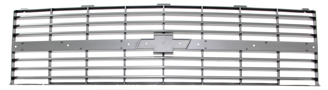 Premium Grille - OE Style w/ Emblem Mount - Dark Gray (Dual Headlights) - 83-84 Chevy C/K Pickup Blazer Suburban