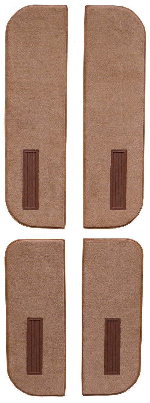 Chevrolet K30 Crew Cab Inserts on Cardboard w/Vents Door Panel 4pc