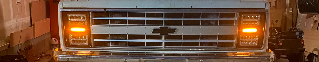 1985-88 Chevy Headlight LED Bezel